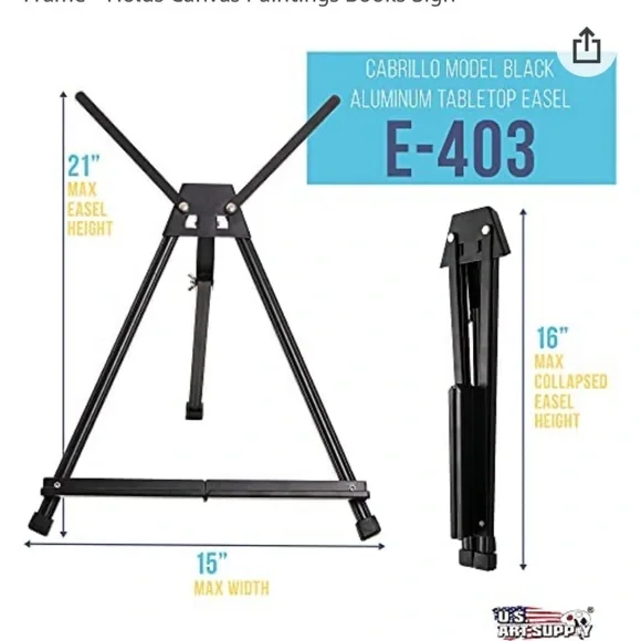 💜 Table top easel. Bundle of 8. - Picture 3 of 3